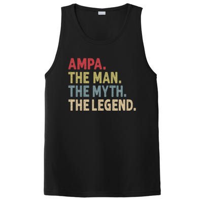 Ampa The Man The Myth The Legend Grandpa FatherS Day PosiCharge Competitor Tank