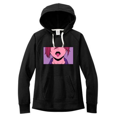 Anime The Mouth Is The Source Of Disaster Women's Fleece Hoodie