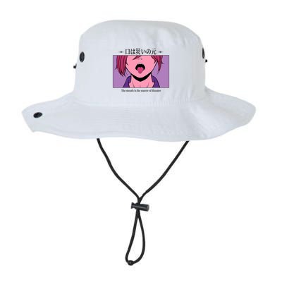 Anime The Mouth Is The Source Of Disaster Bucket Hat