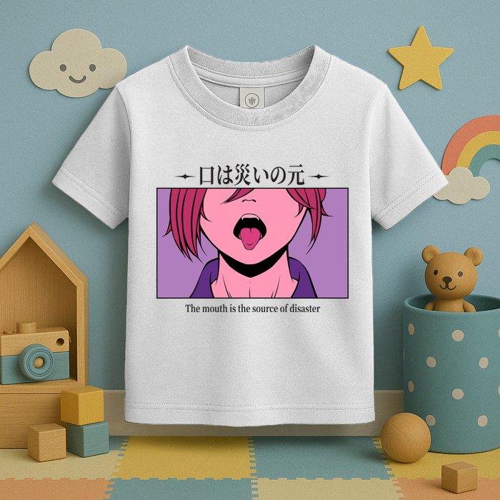 Anime The Mouth Is The Source Of Disaster Toddler T-Shirt