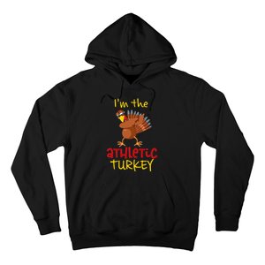 Athletic Turkey Matching Family Group Thanksgiving Party Hoodie