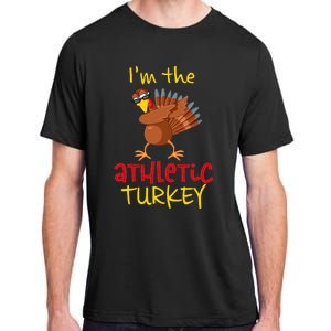 Athletic Turkey Matching Family Group Thanksgiving Party Adult ChromaSoft Performance T-Shirt