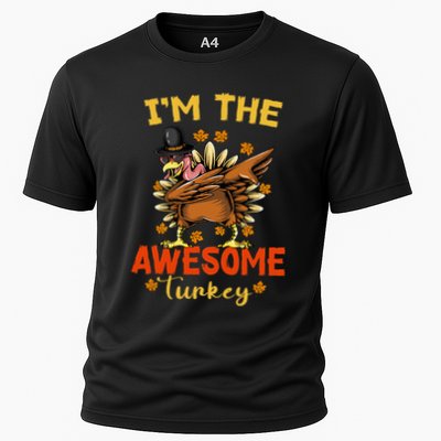 Awesome Turkey Matching Family Group Thanksgiving Party PJ Performance Shirt
