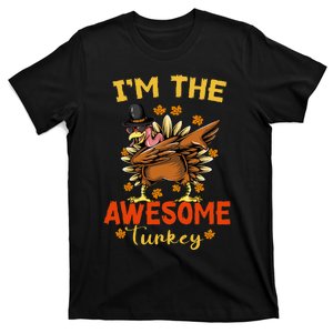 Awesome Turkey Matching Family Group Thanksgiving Party PJ T-Shirt