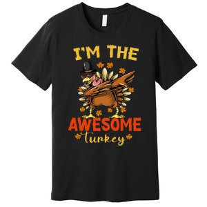 Awesome Turkey Matching Family Group Thanksgiving Party PJ Premium T-Shirt