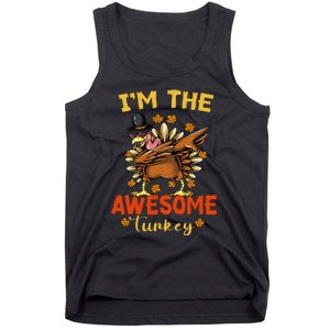 Awesome Turkey Matching Family Group Thanksgiving Party PJ Tank Top