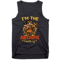 Awesome Turkey Matching Family Group Thanksgiving Party PJ Tank Top