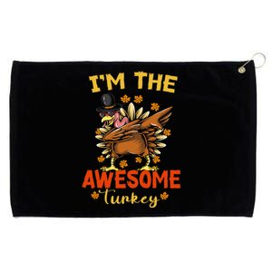 Awesome Turkey Matching Family Group Thanksgiving Party PJ Grommeted Golf Towel