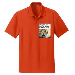 A Tariff Meme With A Funny Image Of A Surprised Cat Dry Zone Grid Polo