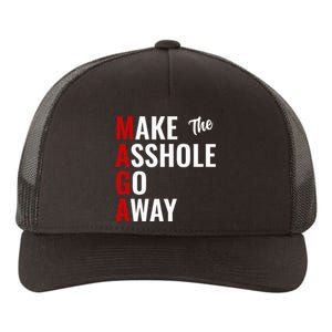 Anti Trump Maga Make The Asshole Go Away Yupoong Adult 5-Panel Trucker Hat