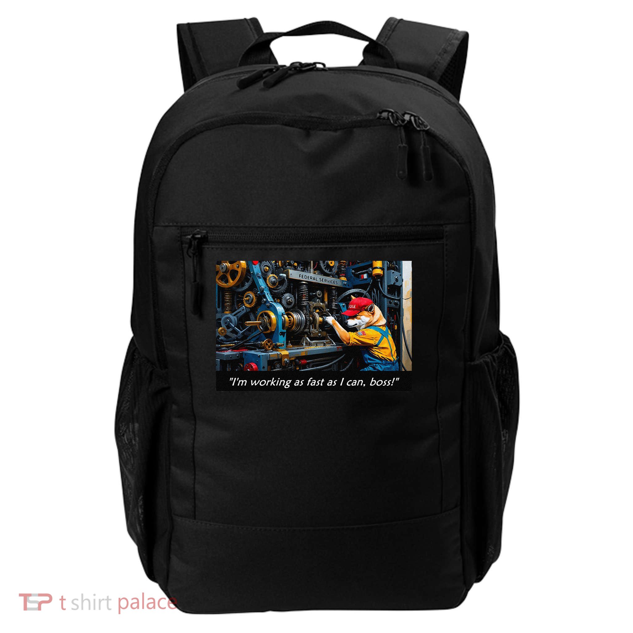 Adjusting the Machine Daily Commute Backpack