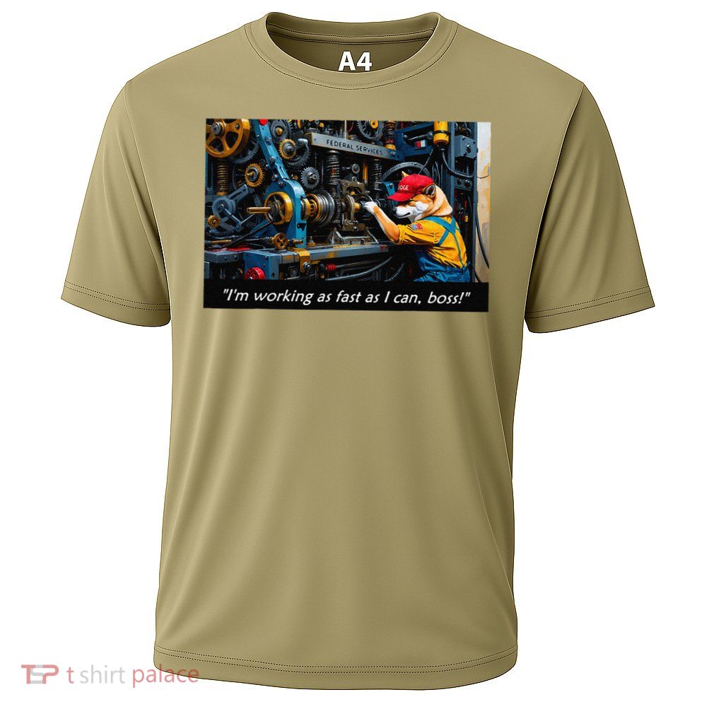 Adjusting the Machine Cooling Performance Crew T-Shirt