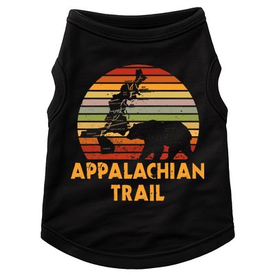 Appalachian Trail Map With Bear Doggie Tank