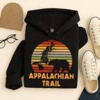 Appalachian Trail Map With Bear Hoodie