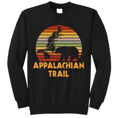 Appalachian Trail Map With Bear Sweatshirt