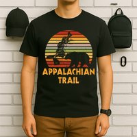 Appalachian Trail Map With Bear T-Shirt