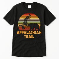 Appalachian Trail Map With Bear Tall T-Shirt