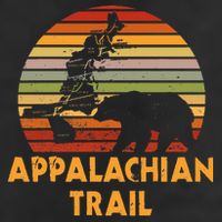 Appalachian Trail Map With Bear Adult Drive Performance Visor