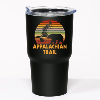 Appalachian Trail Map With Bear Tumbler