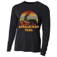 Appalachian Trail Map With Bear Cooling Performance Long Sleeve Crew