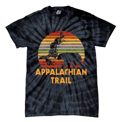 Appalachian Trail Map With Bear Tie-Dye T-Shirt