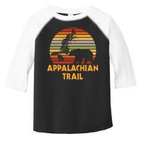 Appalachian Trail Map With Bear Toddler Fine Jersey T-Shirt