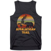 Appalachian Trail Map With Bear Tank Top