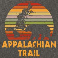 Appalachian Trail Map With Bear Cotton Canvas Backpack