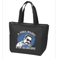 A Toda Madre O Un Desmadre Zip Tote Bag