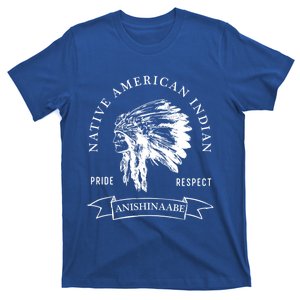 Anishinaabe Tribe Native American Indian Pride Respect Vinta Gift T-Shirt