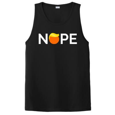 Anti Trump Nope Gift For People Against Trump PosiCharge Competitor Tank