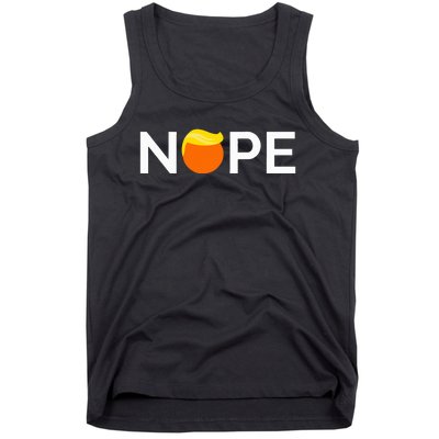 Anti Trump Nope Gift For People Against Trump Tank Top