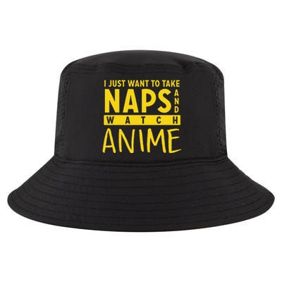 Anime Take Naps Watch Anime Cool Comfort Performance Bucket Hat