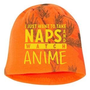 Anime Take Naps Watch Anime Kati - Camo Knit Beanie