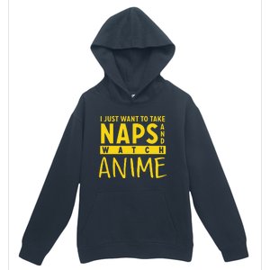 Anime Take Naps Watch Anime Urban Pullover Hoodie