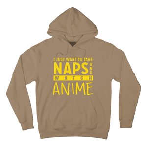 Anime Take Naps Watch Anime Hoodie