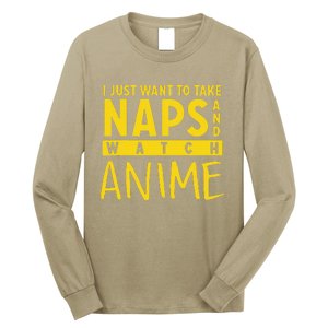 Anime Take Naps Watch Anime Long Sleeve Shirt