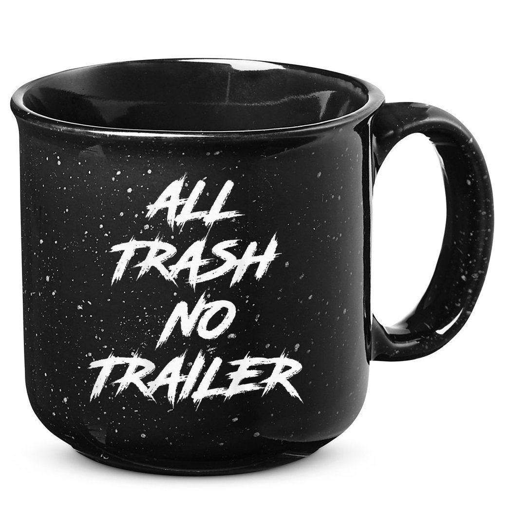 All Trash No Trailer 15oz Campfire Ceramic Mug