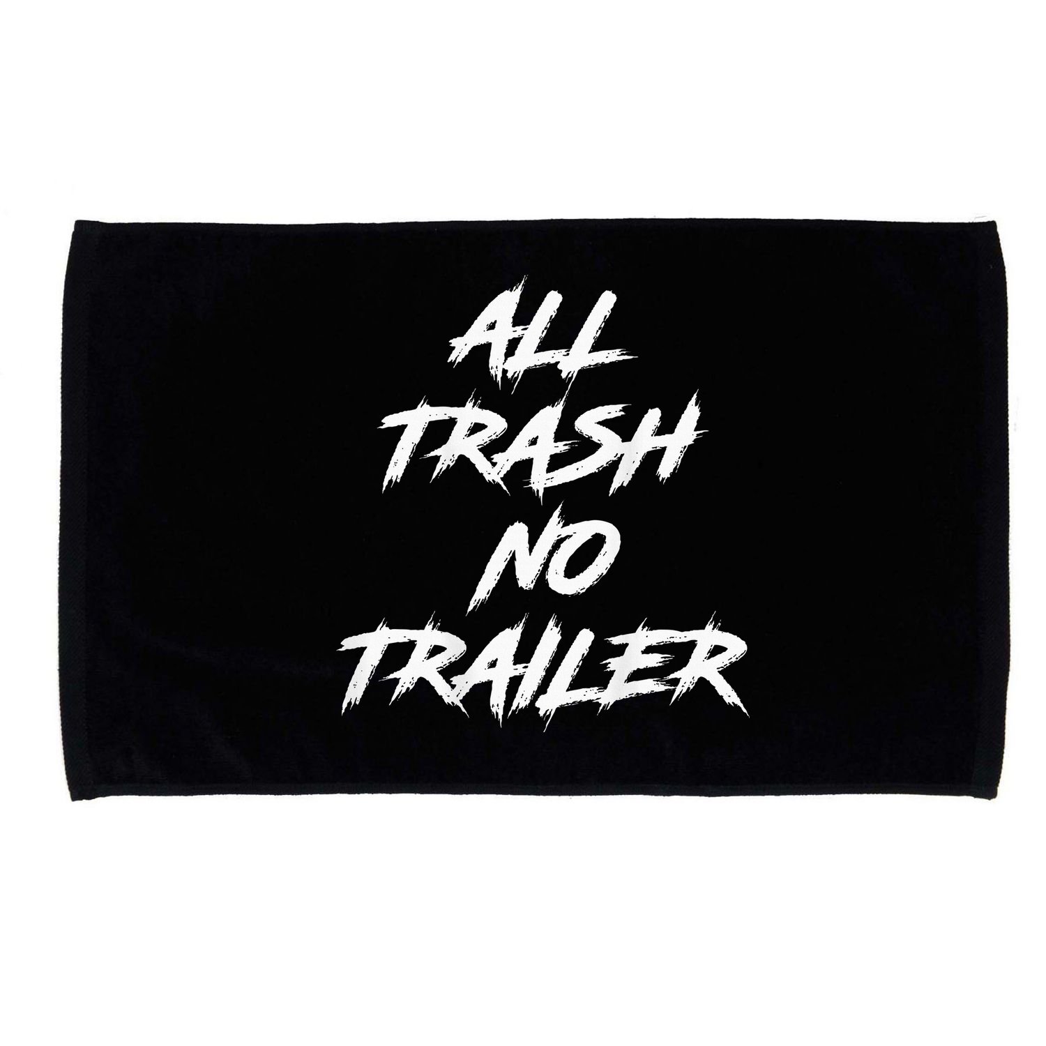 All Trash No Trailer Microfiber Hand Towel