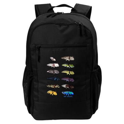 Axolotl Types Names List Backpack