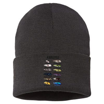 Axolotl Types Names List Sustainable Knit Beanie
