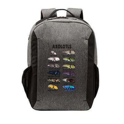 Axolotl Types Names List Vector Backpack