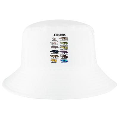 Axolotl Types Names List Cool Comfort Performance Bucket Hat
