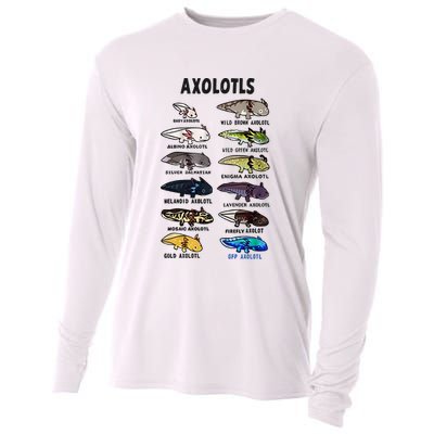 Axolotl Types Names List Cooling Performance Long Sleeve Crew