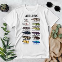 Axolotl Types Names List Premium T-Shirt