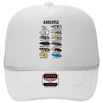 Axolotl Types Names List Trucker Hat