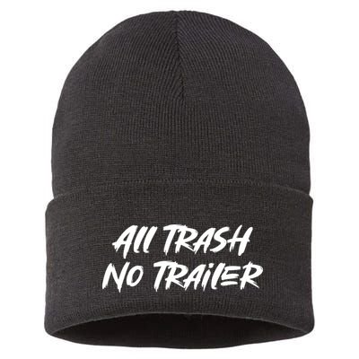 All Trash No Trailer Sustainable Knit Beanie