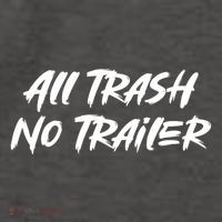All Trash No Trailer Vector Backpack
