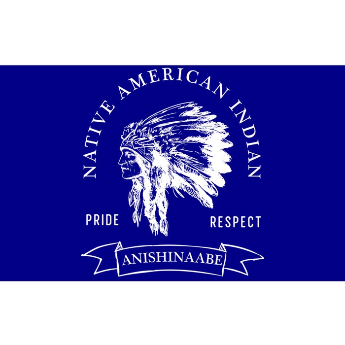 Anishinaabe Tribe Native American Indian Pride Respect Vinta Gift Bumper Sticker