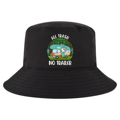 All Trash No Trailer Meaningful Gift Cool Comfort Performance Bucket Hat